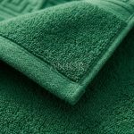 Set 6 Prosoape Premium din Bumbac 100% – Gama Luxury Greek, Verde Smarald (650g/mp)