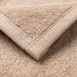 Set 6 Prosoape Premium din Bumbac 100% – Gama Luxury Greek, Bej (650g/mp)