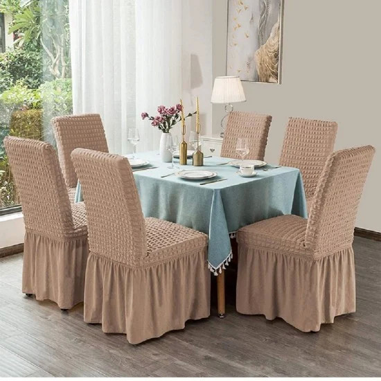 Set 6 Huse Scaun cu volan CAFEA - Bumbac Embosat Set 6 Huse Scaun cu volan CAFEA - Bumbac Embosat