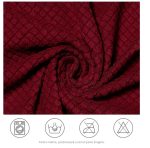 Set 6 Huse Scaun din Bumbac Embosat VISINIU