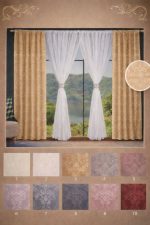 Set 2x Draperii ( 150x250cm ) + Perdea ( 400x250cm ) p112
