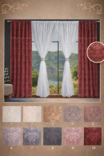 Set 2x Draperii ( 150x250cm ) + Perdea ( 400x250cm ) p112