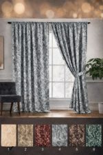 Set 2 x Draperii ( 150x250cm ) Latime 300cm, lungime 250cm x182