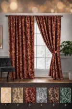 Set 2 x Draperii ( 150x250cm ) Latime 300cm, lungime 250cm x182