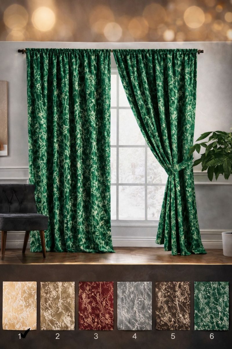 Set 2 x Draperii ( 150x250cm ) Latime 300cm, lungime 250cm x182