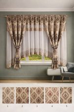 Set 2 in 1 Draperie + Perdea 5 D ( 400x155cm ) x141