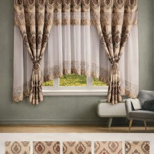 Set 2 in 1 Draperie + Perdea 5 D ( 400x155cm ) x141