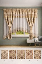 Set 2 in 1 Draperie + Perdea 5 D ( 400x155cm ) x141