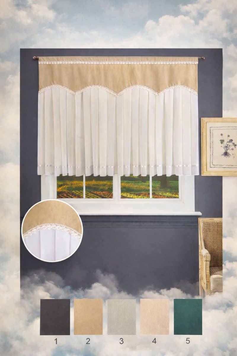 Set 2 in 1 Draperie + Perdea ( 200x150cm ) x191