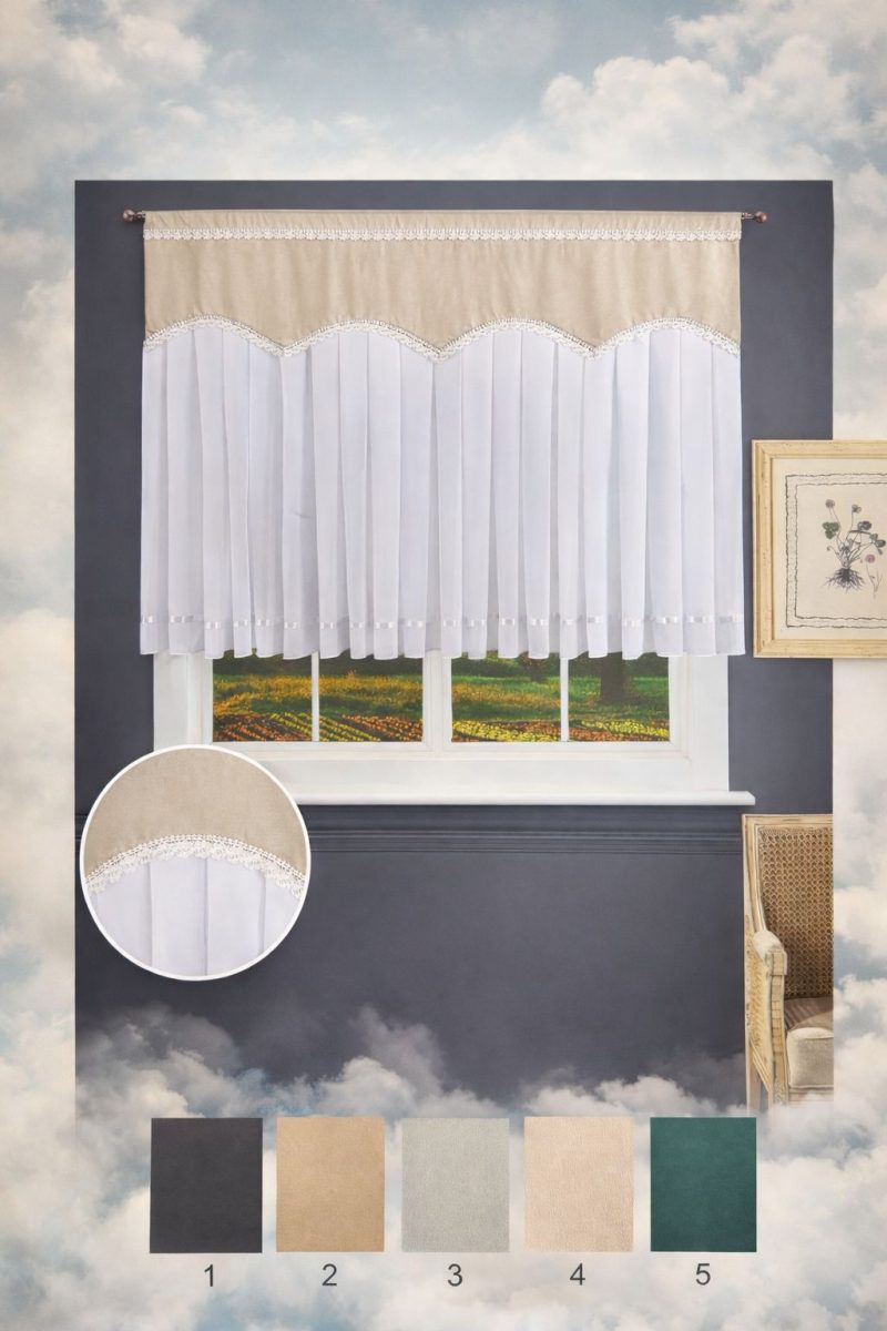 Set 2 in 1 Draperie + Perdea ( 200x150cm ) x191