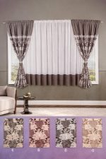 Set 2 x Draperii ( 150x180cm) + Perdea ( 400x180cm ) x129