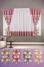 Set 2 x Draperii ( 150x180cm) + Perdea ( 400x180cm ) x129