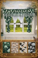 Set 2 in 1 Draperie + Perdea 5 D ( 400x155cm ) x184