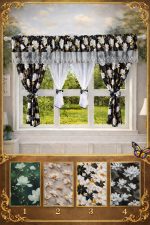 Set 2 in 1 Draperie + Perdea 5 D ( 400x155cm ) x184