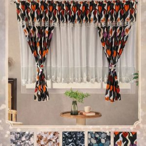 Set 2 in 1 Draperie + Perdea 5 D ( 400x155cm ) x183