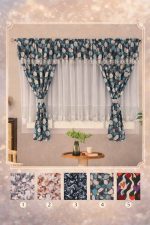 Set 2 in 1 Draperie + Perdea 5 D ( 400x155cm ) x183