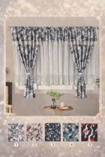 Set 2 in 1 Draperie + Perdea 5 D ( 400x155cm ) x183