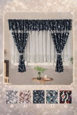 Set 2 in 1 Draperie + Perdea 5 D ( 400x155cm ) x183