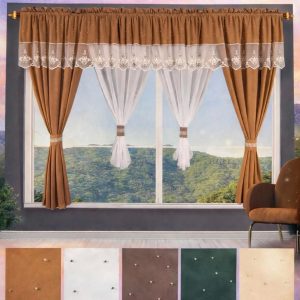 Set 2 in 1 Draperie + Perdea ( 400x160cm ) x186