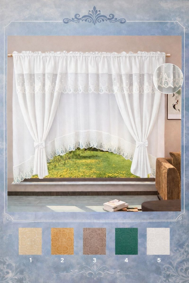 Set 2 in 1 Draperie + Perdea ( 400x 160cm ) x149