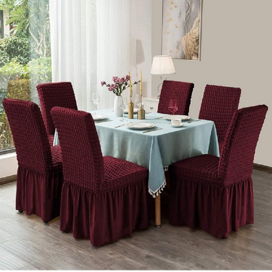 Set 6 Huse Scaun cu volan CAFEA - Bumbac Embosat Set 6 Huse Scaun cu volan CAFEA - Bumbac Embosat